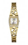 Guess Women's W10568L1 Gold Stainless-Steel Quartz Watch with Silver Dial