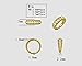 NANA Rope Mothers Ring 1 to 10 Simulated Birthstones in Sterling Silver or 10k White, Yellow or Rose Gold