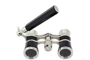 AiScrofa Opera Glasses Binoculars 3X25,Mini Binocular Compact Lightweight,with Chain for Adults Kids Women in Musical Concert