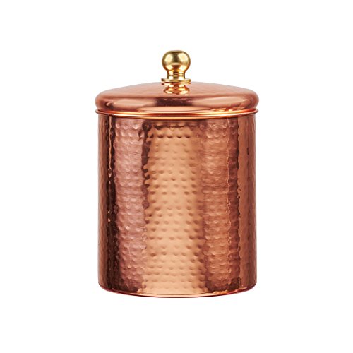 Amici A5AN831R Home Alexandria Copper Canister, Medium/38 oz, Copper