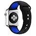 Compatible with Apple Watch Band 42mm 44mm, Light Soft Silicone Gel Chic Simple Style Sporty Watch Strap Replacement Wristband Bracelet for Apple Watch Series 4 (44mm) Series 3 Series 2 Series 1 (42mm
