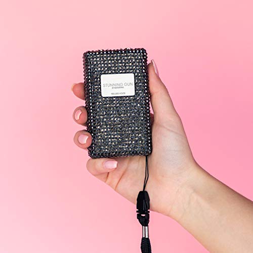 BLINGSTING Pepper Spray & Stun Gun Combo Safety Set - Carry Two Powerful Self Defense Products for Women, Maximum Strength Formula with UV Marking Dye, Keychain Clasp AND 950,000 Volt Compact Stun Gun