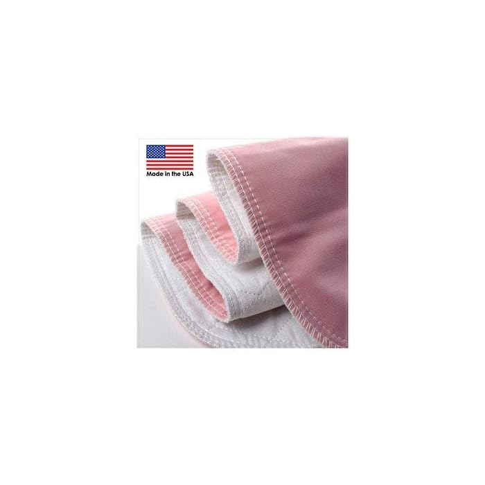 Heavy Absorbency Washable Underpads, Pack of 4 Large Bed Pads, 34" x 36", for Use as Incontinence Bed Pads, Reusable pet Pads, Great for Dogs, Cats, Bunny & Seniors, Made in The USA