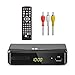 1byone ATSC Digital Converter Box for Analog TV, Analog TV Converter Box with Record and Pause Live TV, Remote Control, HDTV Set Top Box for 1080p(New Version)-Black