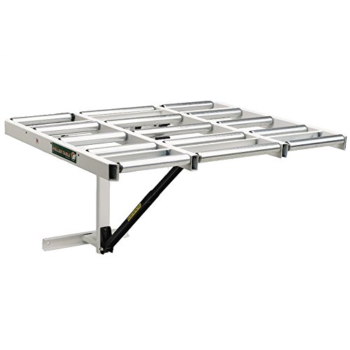 Extension 37in Outfeed Roller Support Table For Table Saws. 