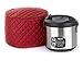 Covermates Keepsakes - Rice Cooker Cover - Dust Protection - Stain Resistant - Washable - Appliance Cover, Red