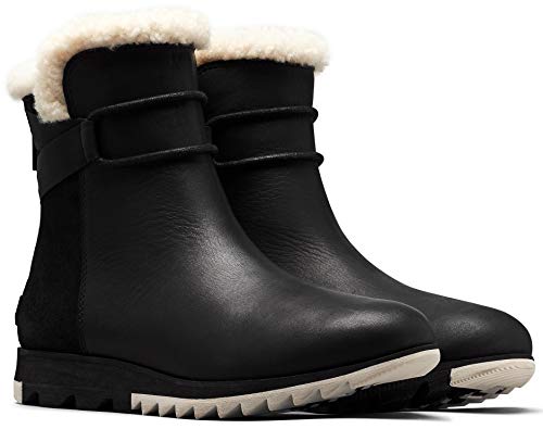 Sorel-Womens-Harlow-Bootie-Cozy-Winter-Boot-with-Shearling-Collar