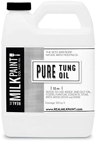 Real Milk Paint, Pure Tung Oil for Wood Finishing, Cutting Boards