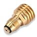 GASLAND Propane Adapter Fitting, POL to QCC1 Type1 Propane Tank Adapter, LP Gas Valves Grill Connector for Propane Cylinder, Suitable for RV Camper, Cylinder, BBQ Gas Grill, Heater