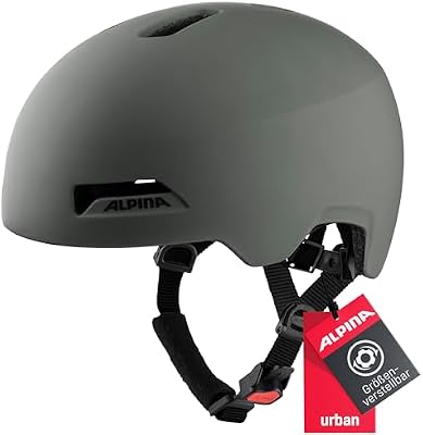 Unissex - Adultos, capacete de bicicleta HAARLEM, cinzento-café mate, 52-57 cm