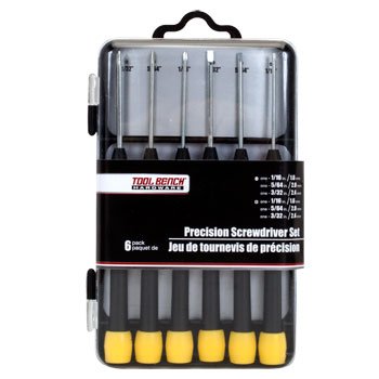 Click Here to See More Images Tool Repair Kit Tool Bench Precision Screwdrivers with Plastic Cases, 6-pc. Sets