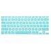 MOSISO Silicone Keyboard Cover Compatible with MacBook Air 13 inch A1466 A1369 2010-2017&Compatible with MacBook Pro 13/15 inch (with/Without Retina Display, 2015 or Older Version), Hot Blue