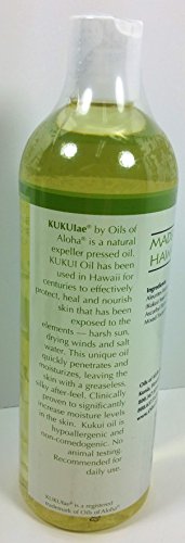 Hawaiian Kukui Nut Oil by Oils of Aloha - 16oz.