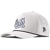 Branded Bills Officially Licensed NCAA x Curved 5-Panel Script College Collection PVC