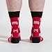 Sock It To Me, Multiplayer, Men's Crew Socks, Retro Video Game Socks
