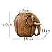 Resin Elephant Pencil Holder Fashion Creative Wooden Pen Holder,cute Pencil Holder for Desk