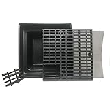 CUSTOM PRO 24x24 INCH HEAVY DUTY FOUNTAIN and WATERFALL BASIN RESERVOIR for DIY Water Features Is Durable, Sturdy and Versatile, Has Pump Access Door, Will Not Rust