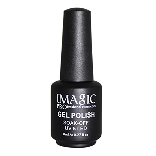 Oksale® Black Bottle 8ML Gel Nail Polish Art Nail Gel UV LED Semi Permanent Varnish Long-Lasting Nail Polish (H) - Thumbnail 2