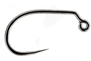 Eupheng 100pcs Plus Best Barbless Competition Fly Fishing Hook Collection, Dry Nymph Strimp&Pupa, Pupa jig Fly Hooks High Carbon Competition Hook