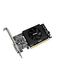 Gigabyte GeForce GT 710 2 GB tarjetas gráficas y apoyo PCI Express 2.0 x8 camión interfaz. Tarjetas gráficas gv-n710d5   2 GL