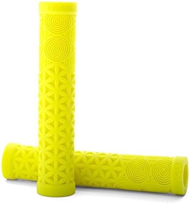 Cult Bikes AK Flangeless Yellow Bicycle Grips