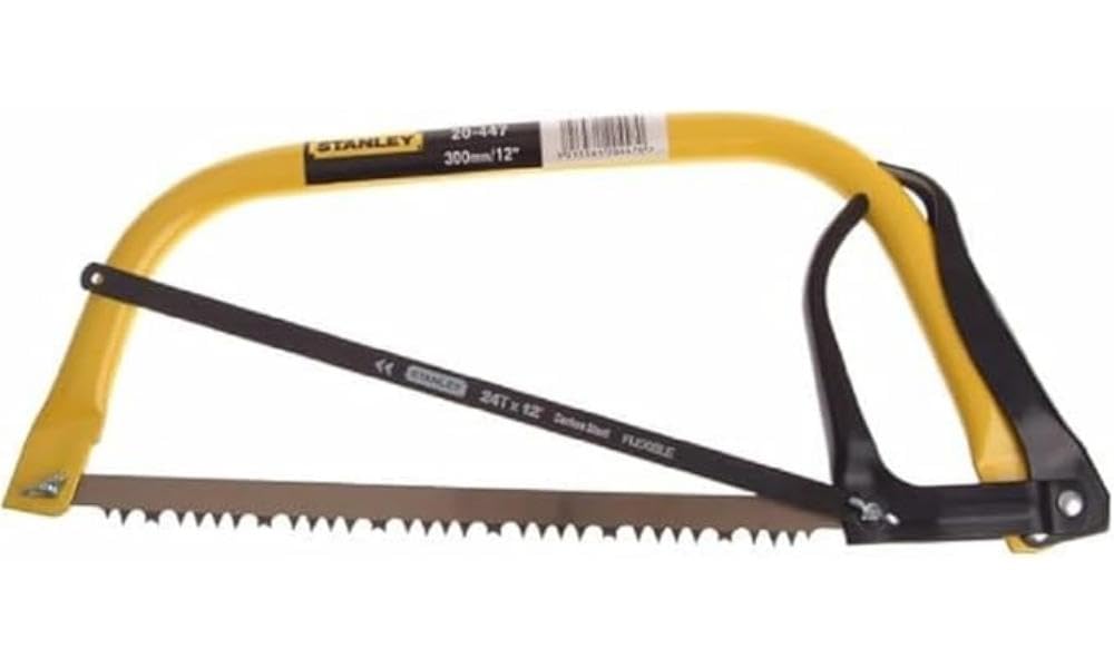 Stanley 120447 Hack Bow Saw 12-inch, STA120447