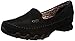 Skechers Women's Bikers Pedestrian Memory Foam Slip-On Moccasin,9 M US,Black Suede
