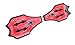 Elama Zoom Stik Caster Board/Skateboard - Light Up Wheels! Skatboarding Sport (Red)