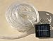 INST Solar Rope Tube 50 LED String Garden Light Inside/Outside 23 feet Long Total Length (White)