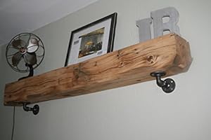 Amazon.com: Industrial Pipe Shelf Brackets -2 Pack