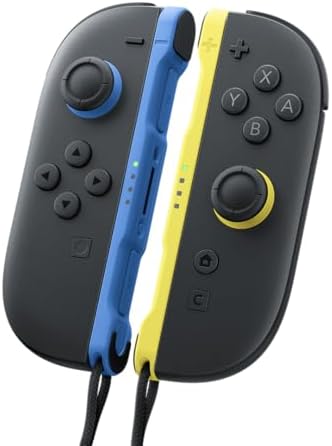 Paire de manettes Joy-Con 2 bleu/jaune