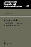 Volume and the Nonlinear Dynamics of Stock Returns, Hsu, Chiente, 3540636722