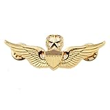 Generic Men's USAF Wings Military Command Pilot Metal Wings Metal Badge Pin