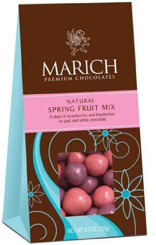 Marich Spring Easter Chocolate Fruit Mix, 4.5 Oz