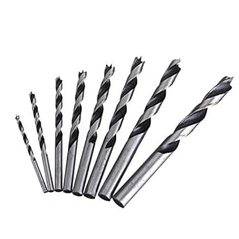 Generic Hand Tools 8pcs/Set Drill Bit Wood Wooden Hole Cutter Boring Auger Woodworking Bits 3-10mm