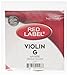 Super Sensitive Red Label 4/4 Violin G String - Medium Gauge (2147)