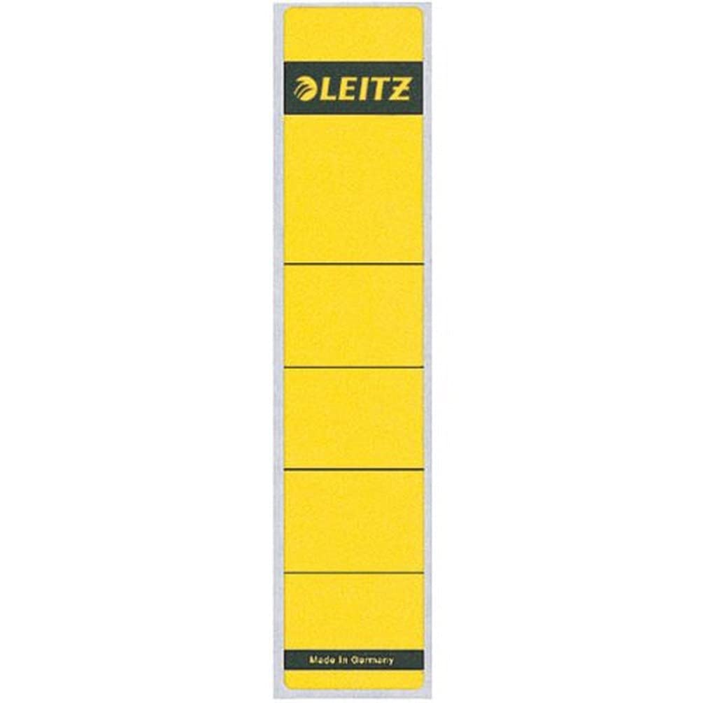 Leitz Spine Labels Yellow