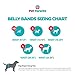 Pet Parents® Washable Belly Bands for Male Dogs (3pack) + Extendrs® of Durable Dog Diapers Male, Premium Male Dog Diapers & Dog Wraps (Small, Natural)