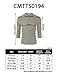 H2H Mens Summer Casual V-Neck Button Cuffs Cardigan Three-Quarter Sleeve T-Shirts SKYBLUE US L/Asia XL (CMTTS0194)