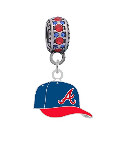 Atlanta Braves Ball Cap Charm