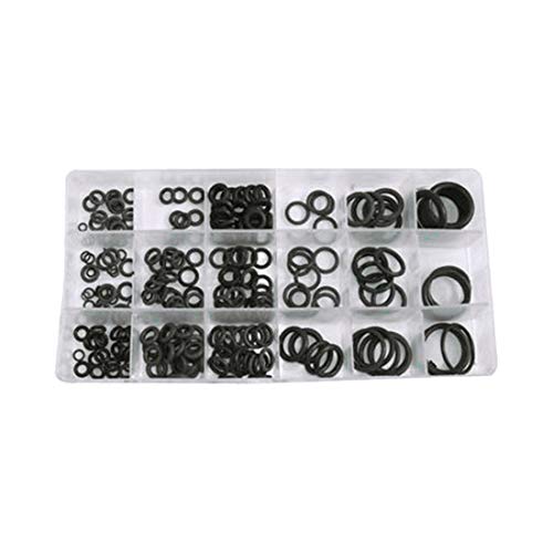 Rubber O Rings 225Pc Tap Seal Plumbing Washer Set Metric Assorted Rubber O Rings - Thumbnail 4