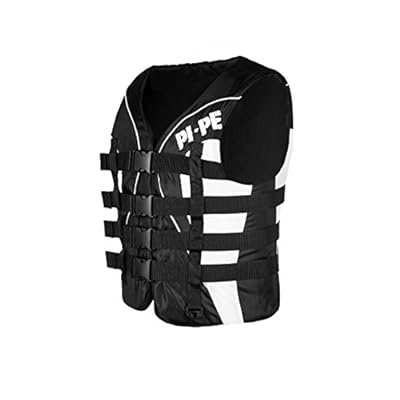 PI-PE Schwimmweste Adult, größenverstellbar 50N ISO Zertifiziert Schwimmhilfe White M 6 Schnorchelmasken 41AbTiUl6JL. SS400 Die Pi-PE Schwimmweste Adult besticht durch Ihr sportliches Design. Mit 3-4 Sicherheitsverschlüssen ist dieses Modell für jeden Spaß im Wasser geeignet.