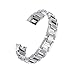 For Fitbit Alta Bands/Fitbit Alta hr, Wearlizer Metal Replacement Bands/Wristbands/Strap Assesories for Fitbit Alta Activity and Sleep Tracker, Decorate your Fitness Tracker Silver/Gold/RoseGold/Black