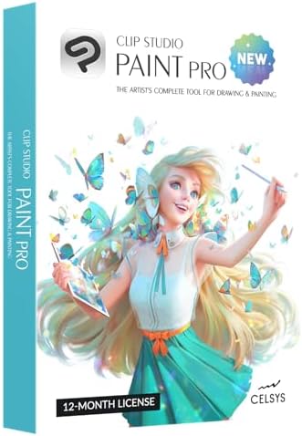 Amazon.com: CLIP STUDIO PAINT PRO - Version 2 | Perpetual License
