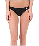 Body Glove Women's Smoothies Basic Full Coverage Bikini Bottom, Black, Medium