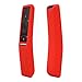 [2-Pack] Remote Case for Samsung BN59-01259B BN59-01259E BN59-01260A, AKWOX [Anti Slip] Shock Proof Washable Remote Protector Cover for Samsung UHD TV Remote Controller with Lanyard (Rose red)