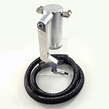 	 UPR Products Compatible Oil Catch Can for 11-17 Dodge Billet 6.4L HEMI Technology Z Bracket Satin Silver EZ Install 