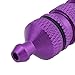 Aluminum Nitro Fuel Filter for 1/10 Traxxas Redcat Exceed RC Nitro Power Car Monster Trucks Off Road Buggy (2-Pack) (Purple)