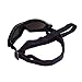 Sun Glassess Glassess Goggles UV Protection Safety Goggles Snow Skiing Protection Goggles with Removable Starp for Dog over than 35Pounds(Black)