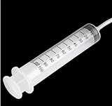 WM KING 1Pc Large Plastic 100ml Syringe + handy plastic tubing